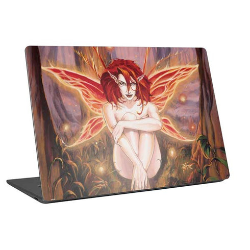 Ember Fire Fairy by Ruth Thompson Laptop Skins